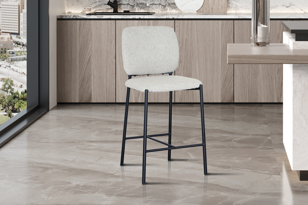 PROMO - Counterstoel 'Sophia' Stof Beige (2 per doos)