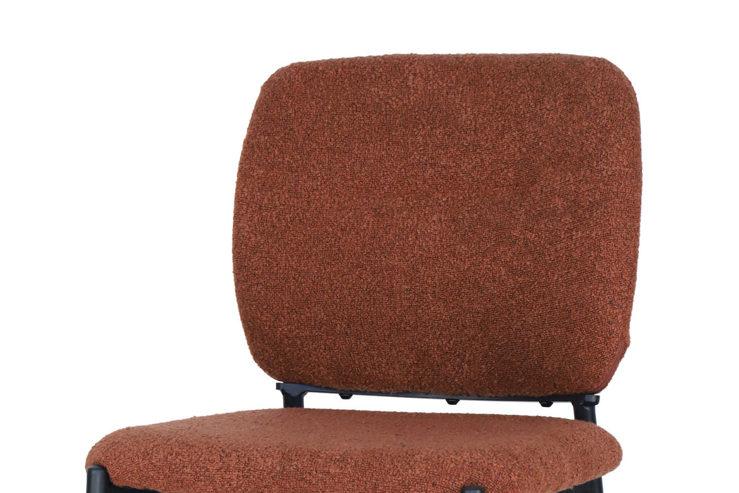 PROMO - Counterstoel 'Sophia' Stof Roest (2 per doos)