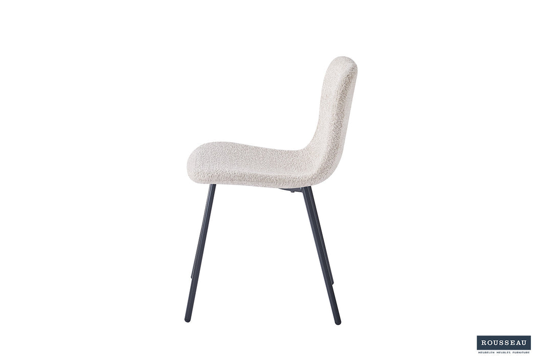 Stoel 'Susan' Bouclé Zand (2 per doos)