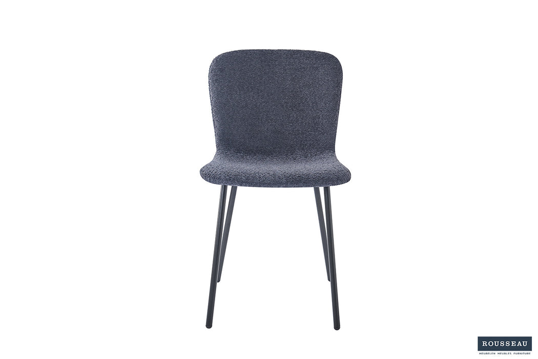 Stoel 'Susan' Bouclé Donkergrijs (2 per doos)