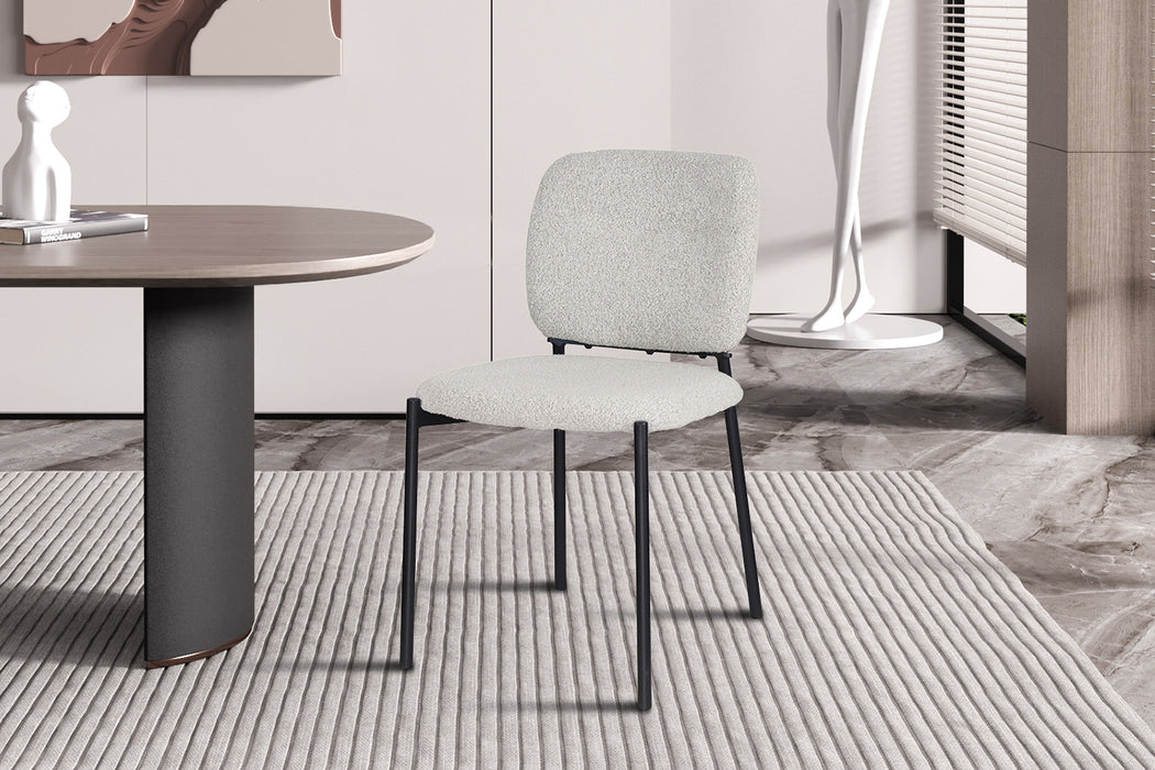 PROMO - Stoel 'Sophia' Stof Beige (2 per doos)
