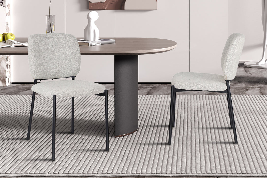 PROMO - Stoel 'Sophia' Stof Beige (2 per doos)