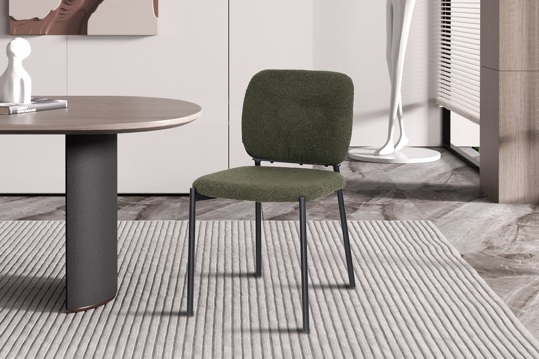 PROMO - Stoel 'Sophia' Stof Groen (2 per doos)