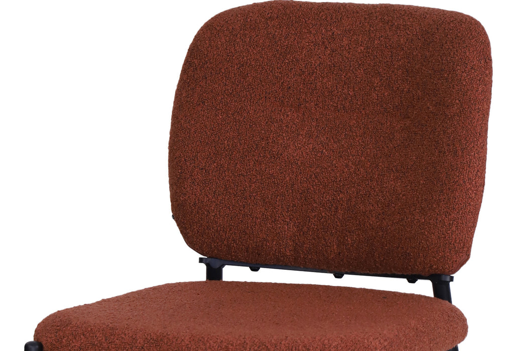 PROMO - Stoel 'Sophia' Stof Roest (2 per doos)