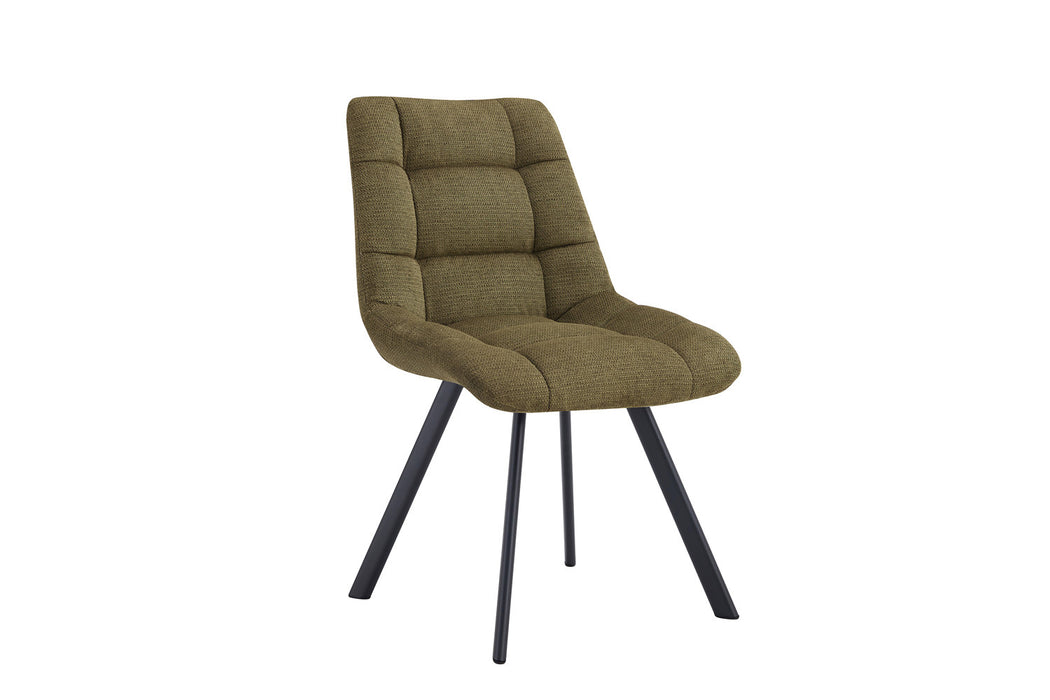 Stoel 'Lizzy' Stof Ote Share 353 Groen (2 per doos)