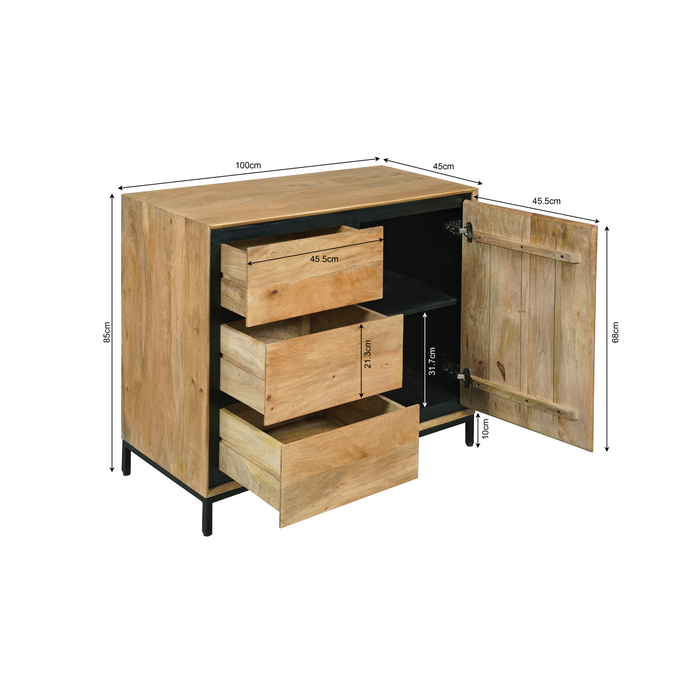 RichWood Kabinet Kast - 100 cm