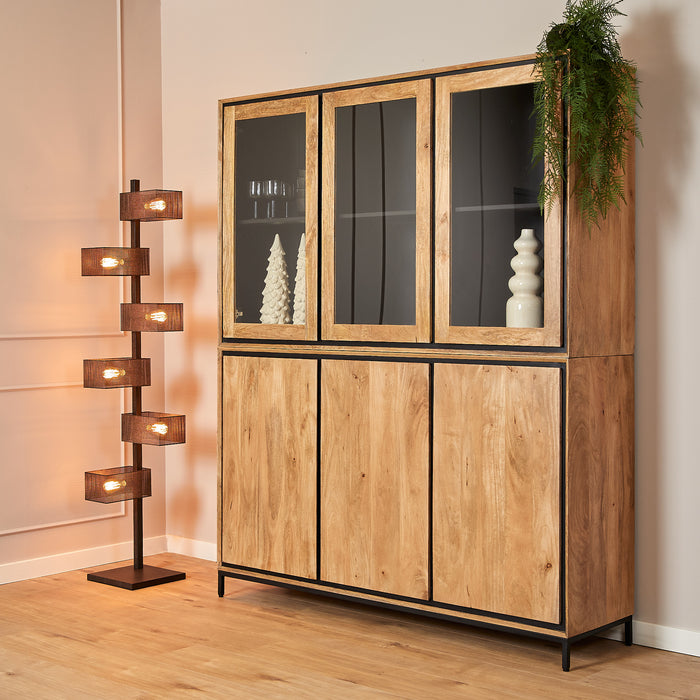 Vitrinekast RichWood - 160 cm