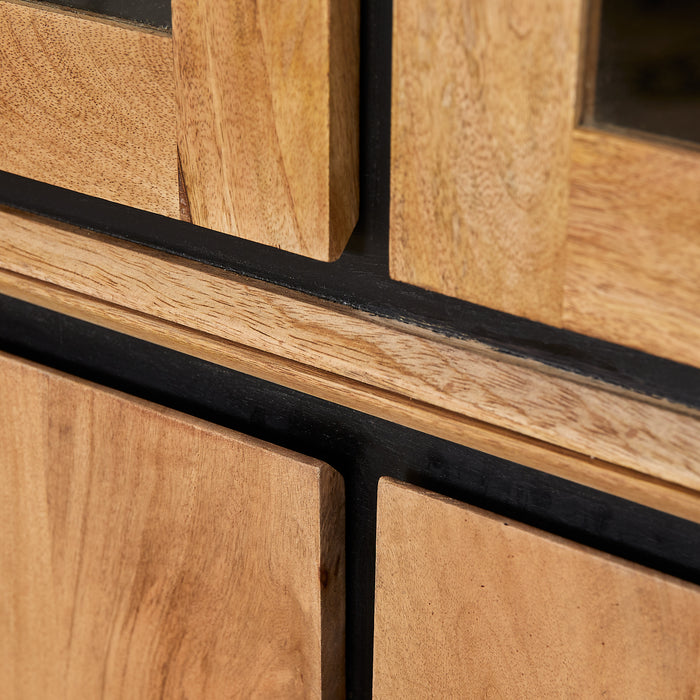 Vitrinekast RichWood - 160 cm