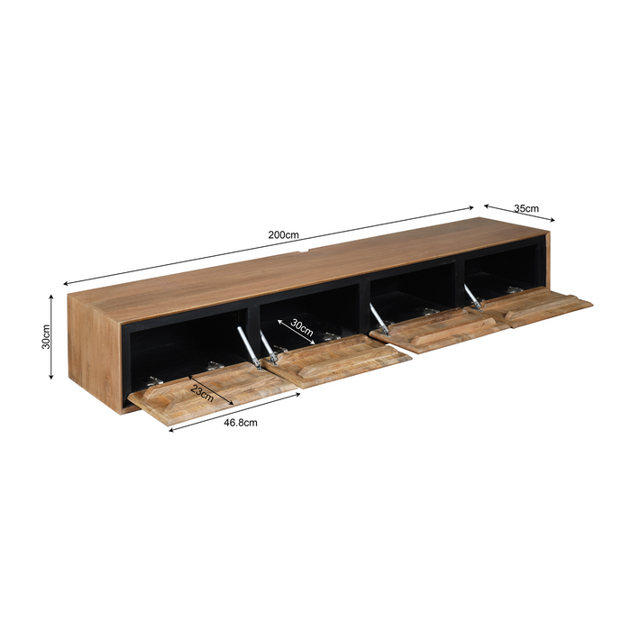 RichWood Zwevend Tv-meubel - 200 cm