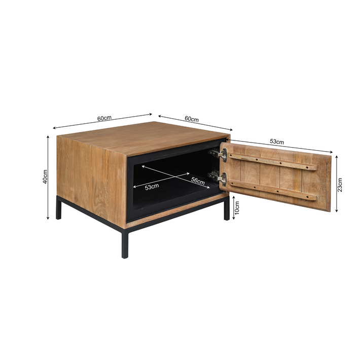 Bijzettafel RichWood - 60 cm
