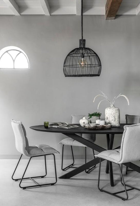 Hanging lamp Las Salinas Large BLACK