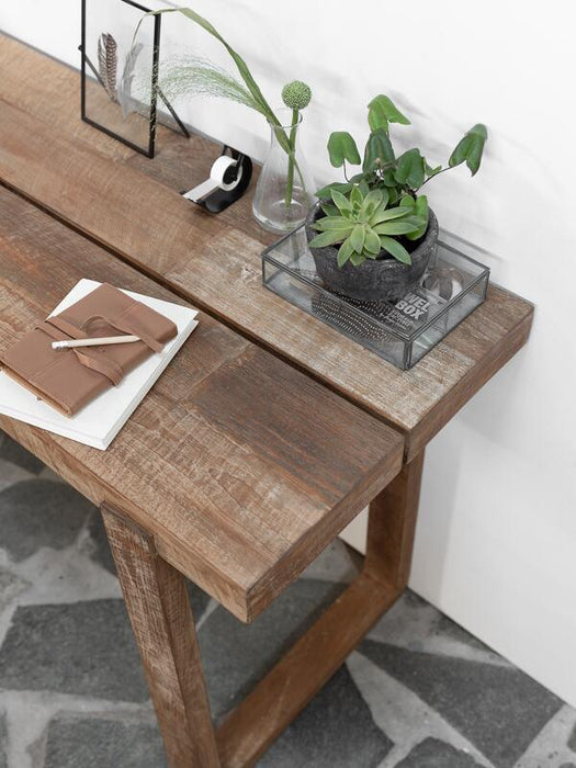 Icon Console / Schrijftafel - Gerecycled Teakhout