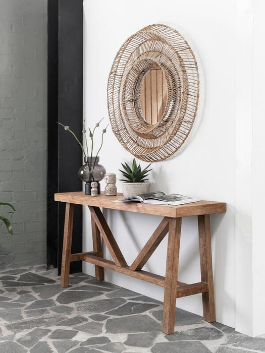 Monastery Console - Gerecycled Teakhout