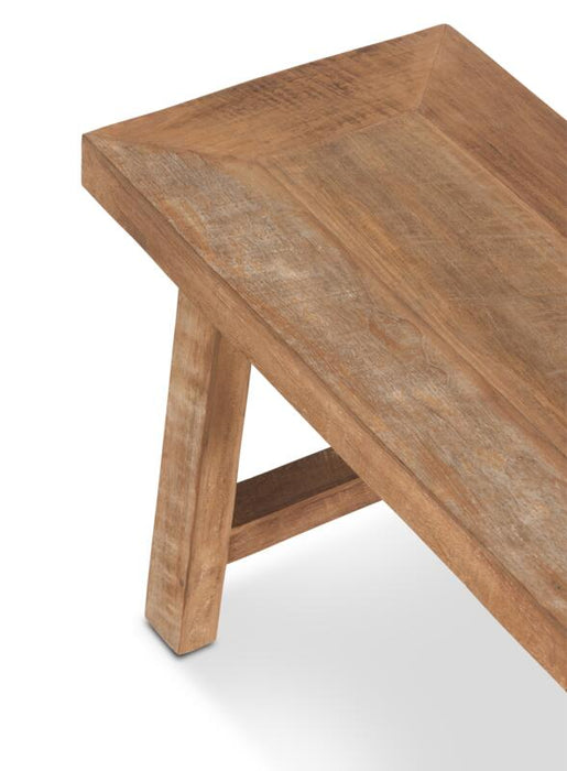 Monastery Bank - Gerecycled Teakhout