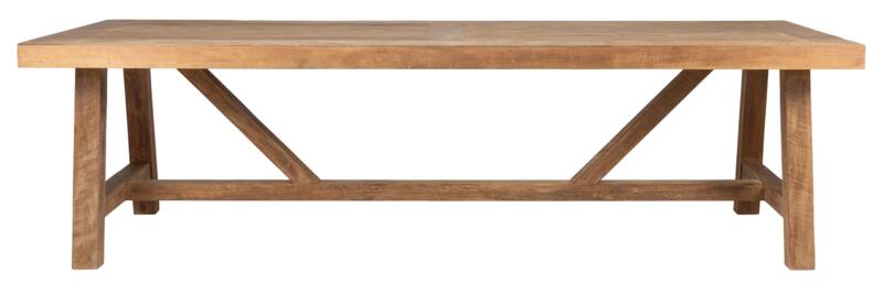 Monastery Eettafel Rechthoekig - Gerecycled Teakhout