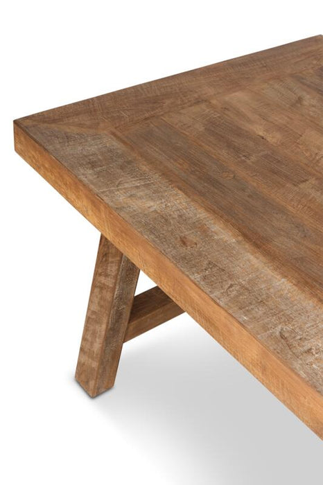 Monastery Eettafel Rechthoekig - Gerecycled Teakhout
