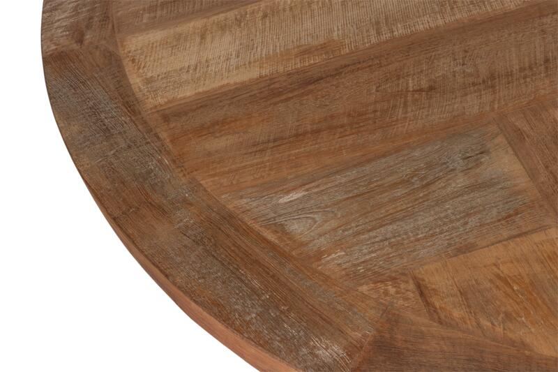 Castello Ronde Eettafel - Gerecycled Teakhout - Ø160cm