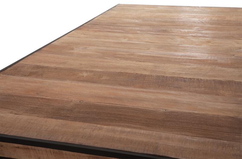 Cosmo Eettafel Rechthoekig - Gerecycled Teakhout
