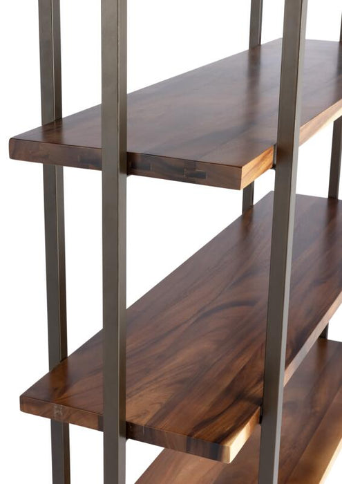 Bookrack Flare High - Boekenkast van Suar Hout