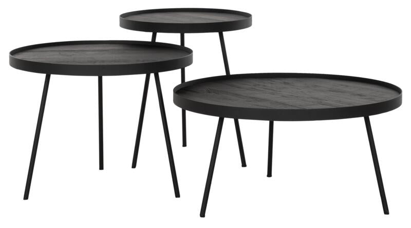 Coffee table Saturnus medium BLACK