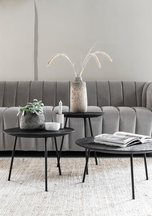 Coffee table Jupiter medium BLACK