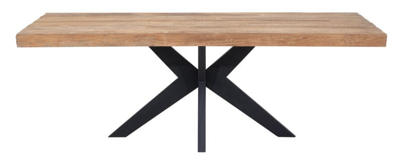 Newton Eettafel - Rechthoekig - Gerecycled Teakhout