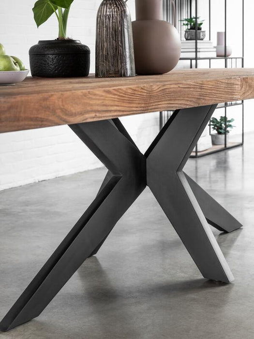 Newton Eettafel - Rechthoekig - Gerecycled Teakhout