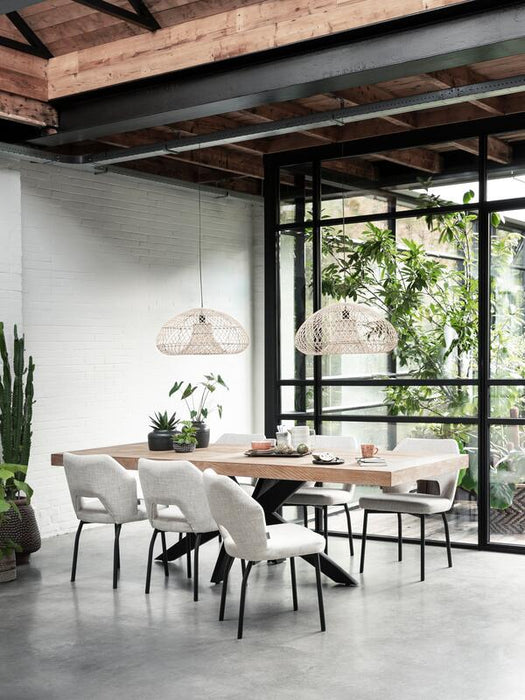 Lincoln Eettafel - Rechthoekig - Gerecycled Teakhout