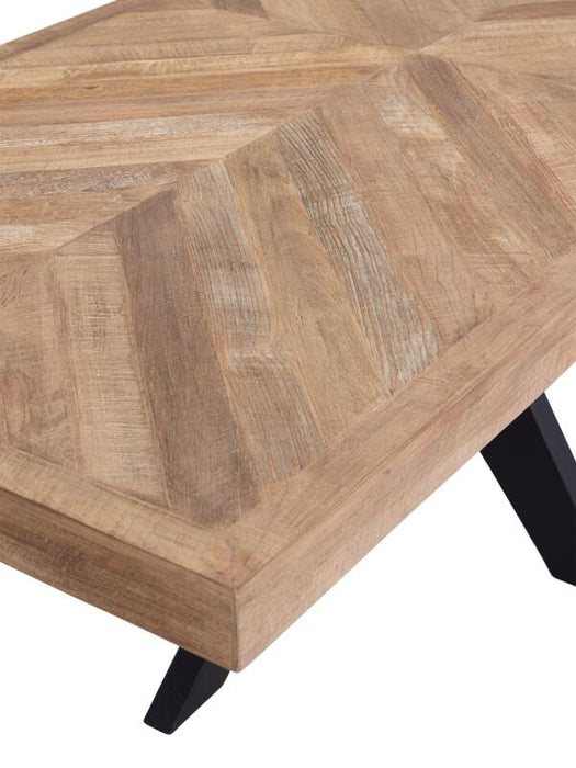 Einstein Eettafel Rechthoekig - Gerecycled Teakhout