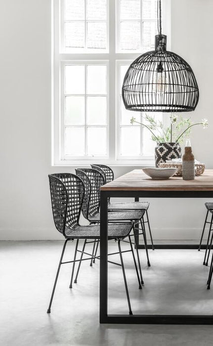 Hanging lamp Las Salinas Large BLACK