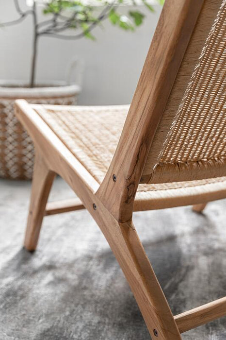 Lounge chair Lazy Loom Natural