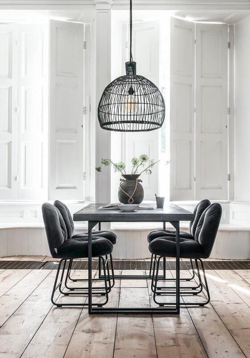 Hanging lamp Las Salinas Large BLACK