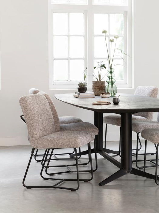 Zola Side Chair - Zandkleurig - Per 2 stuks