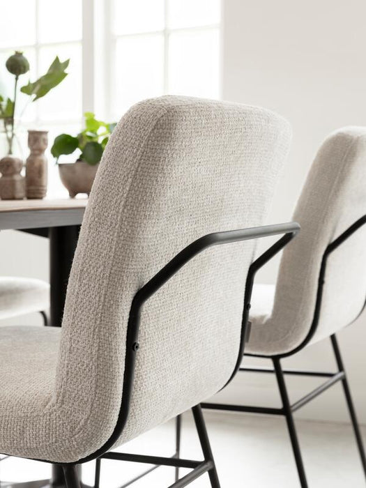 Zola Counterstoel - Glossy Natural