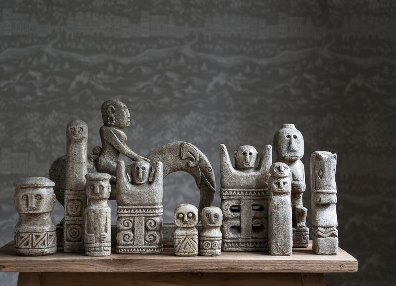 Ethnic statue Tadulako Slim - ORDER by 4 pcs