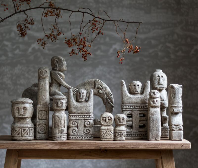 Ethnic statue  Lengkebulawa large - ORDER by 2 pcs