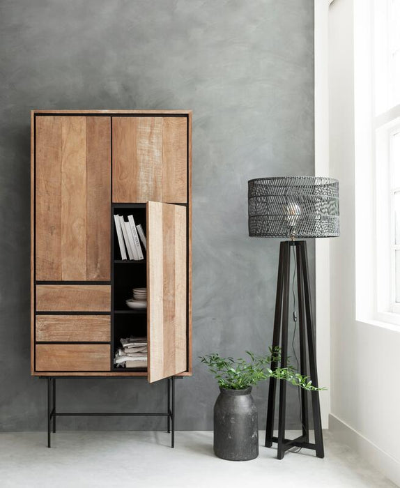 Metropole Hoge Kast - 3 Deuren & 3 Lades