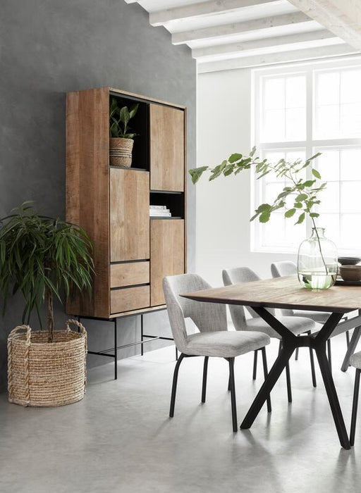 Metropole Eettafel Rechthoekig - Gerecycled Teakhout