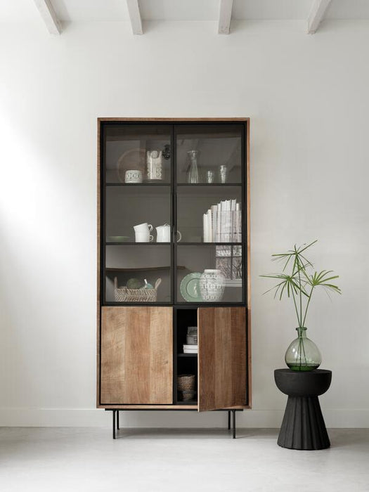 Metropole Showcase small - Gerecycled Teakhout