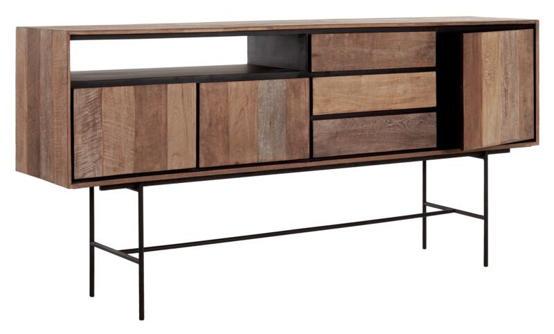 Metropole Dressoir Large - Gerecycled Teakhout