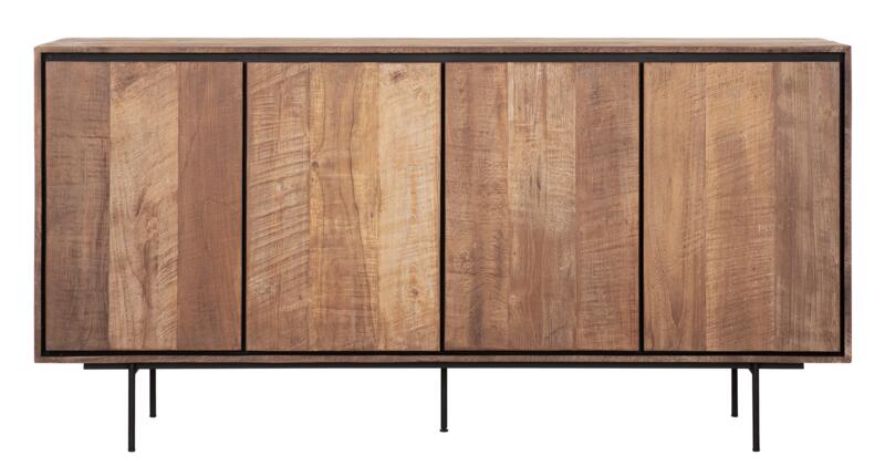 Metropole Dressoir 4 Deurs - Gerecycled Teakhout