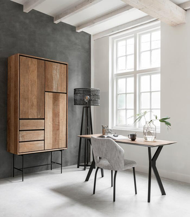 Metropole Hoge Kast - 3 Deuren & 3 Lades