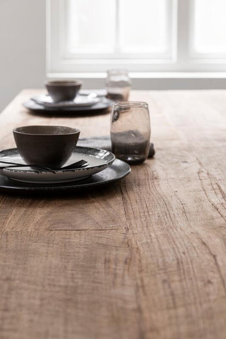 Metropole Eettafel Rechthoekig - Gerecycled Teakhout