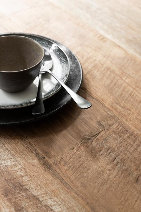 Metropole Ronde Salontafel - Gerecycled Teakhout