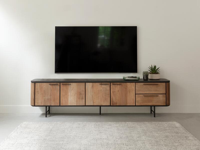TV stand Soho large, 4 doors, 2 drawers