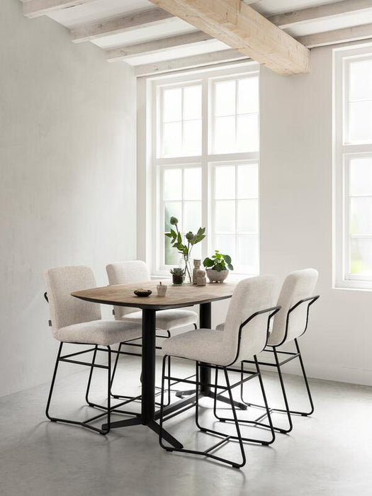 Zola Counterstoel - Glossy Natural