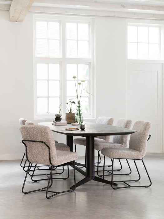 Zola Side Chair - Zandkleurig - Per 2 stuks