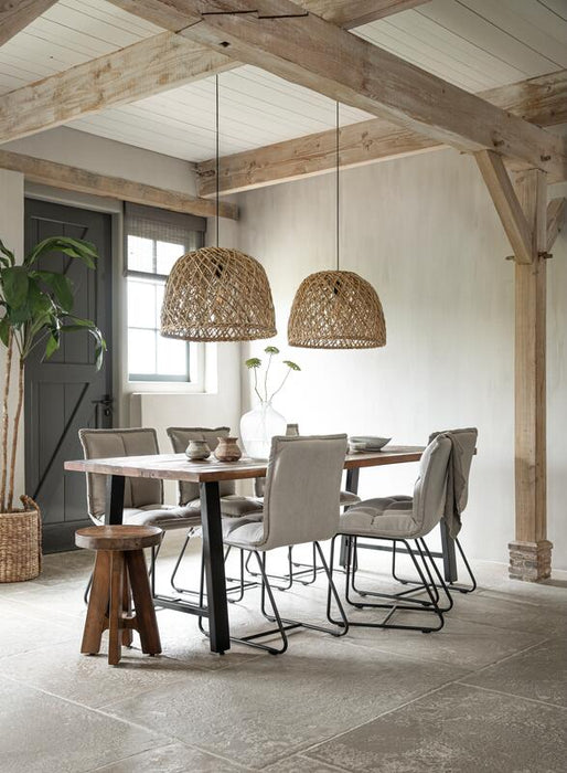 Timber Rechthoekige Eettafel - 78x225x90 cm