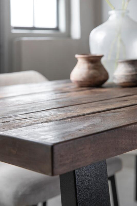Timber Rechthoekige Eettafel - 78x225x90 cm