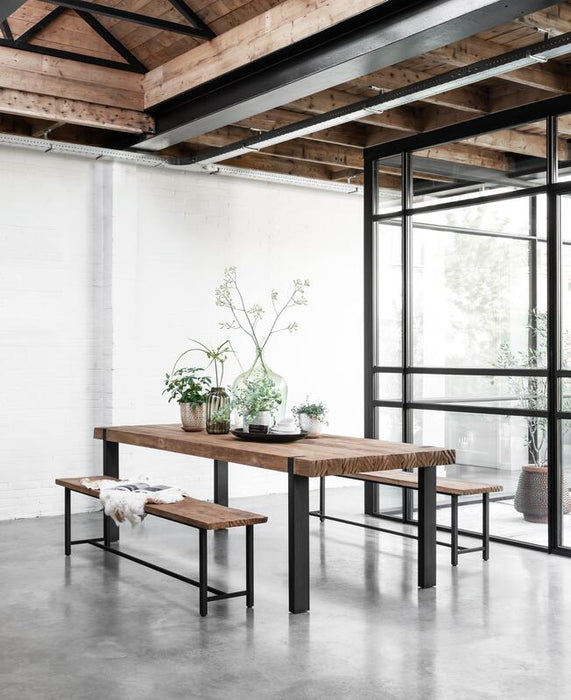 Bench Beam - Bank van Gerecycled Teakhout